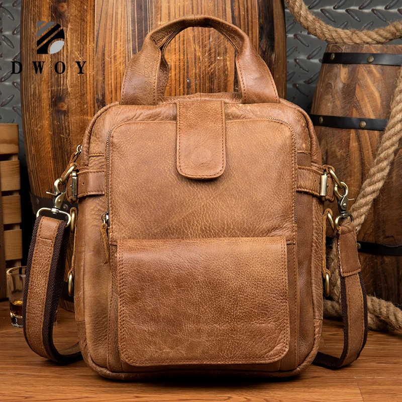 Мужская сумка мессенджер из натуральной кожи на плечо 2019|casual handbag|genuine leather men bagmen
