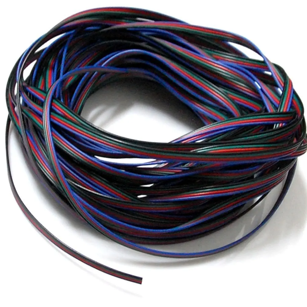 5M/10M/15M/20M/50M DC 12/24v 5050 /3528Flexible Extension Cable connector 4-Pin Cord Wire for RGB 3528 5050 strip light cable
5M/10M/15M/20M/50M DC 12/24v 5050 /3528Flexible Extension Cable connector 4-Pin Cord Wire for RGB 3528 5050 strip light cable