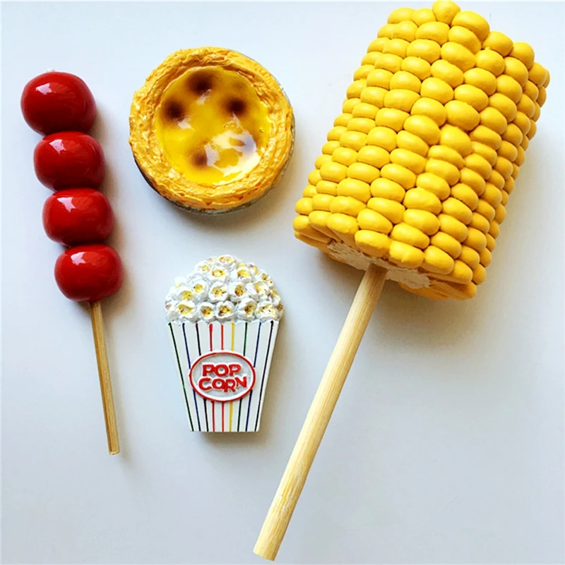 Egg Tart Corn Popcorn Beijing Candied Haw 3D Resin Fridge Magnets Tourism Souvenirs Refrigerator Magnetic Stickers Gift
Egg Tart Corn Popcorn Beijing Candied Haw 3D Resin Fridge Magnets Tourism Souvenirs Refrigerator Magnetic Stickers Gift