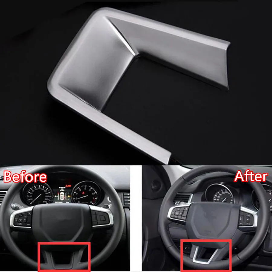 YAQUICKA Car Interior Steering Wheel Steering-wheel U Shape Trim Styling Sticker For Land Rover Discovery Sport 2016 2017 Covers
YAQUICKA Car Interior Steering Wheel Steering-wheel U Shape Trim Styling Sticker For Land Rover Discovery Sport 2016 2017 Covers