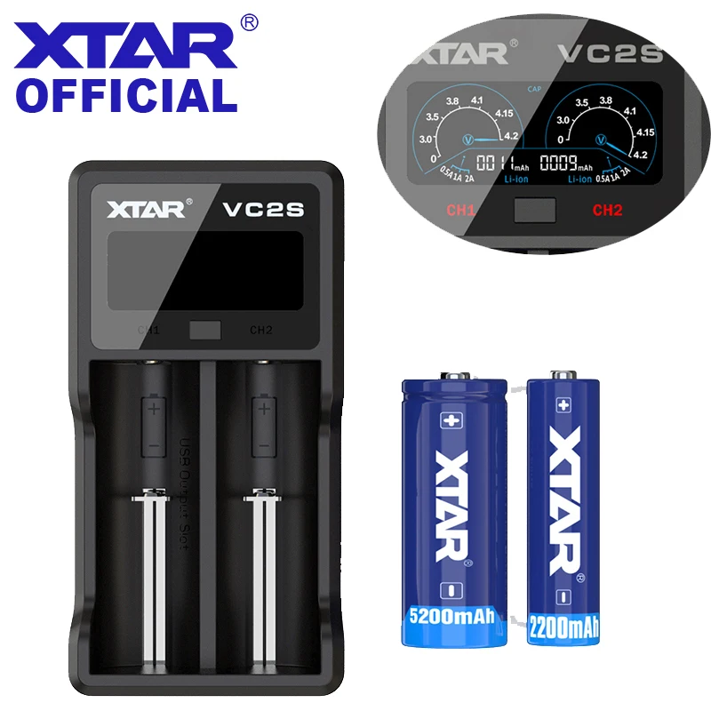 XTAR 1.2V AAA AA Battery Charger Power Bank Charging Rechargeable Battery 10400 18350 18700 20700 21700 18650 Battery Charger
XTAR 1.2V AAA AA Battery Charger Power Bank Charging Rechargeable Battery 10400 18350 18700 20700 21700 18650 Battery Charger