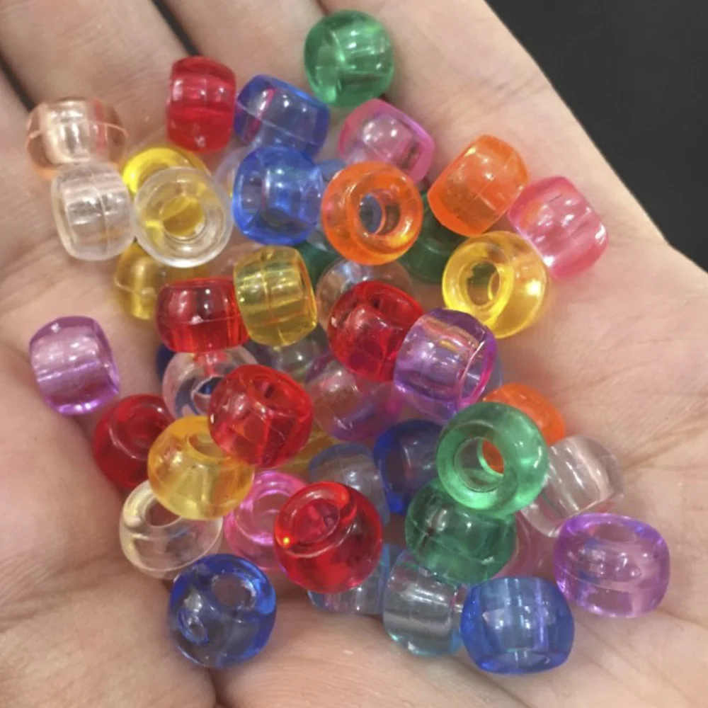 CHONGAI 500Pcs 6 * 9mm Barrel Bead Acrylic Color Random Mix of Jewelry Making Kids DIY
CHONGAI 500Pcs 6 * 9mm Barrel Bead Acrylic Color Random Mix of Jewelry Making Kids DIY