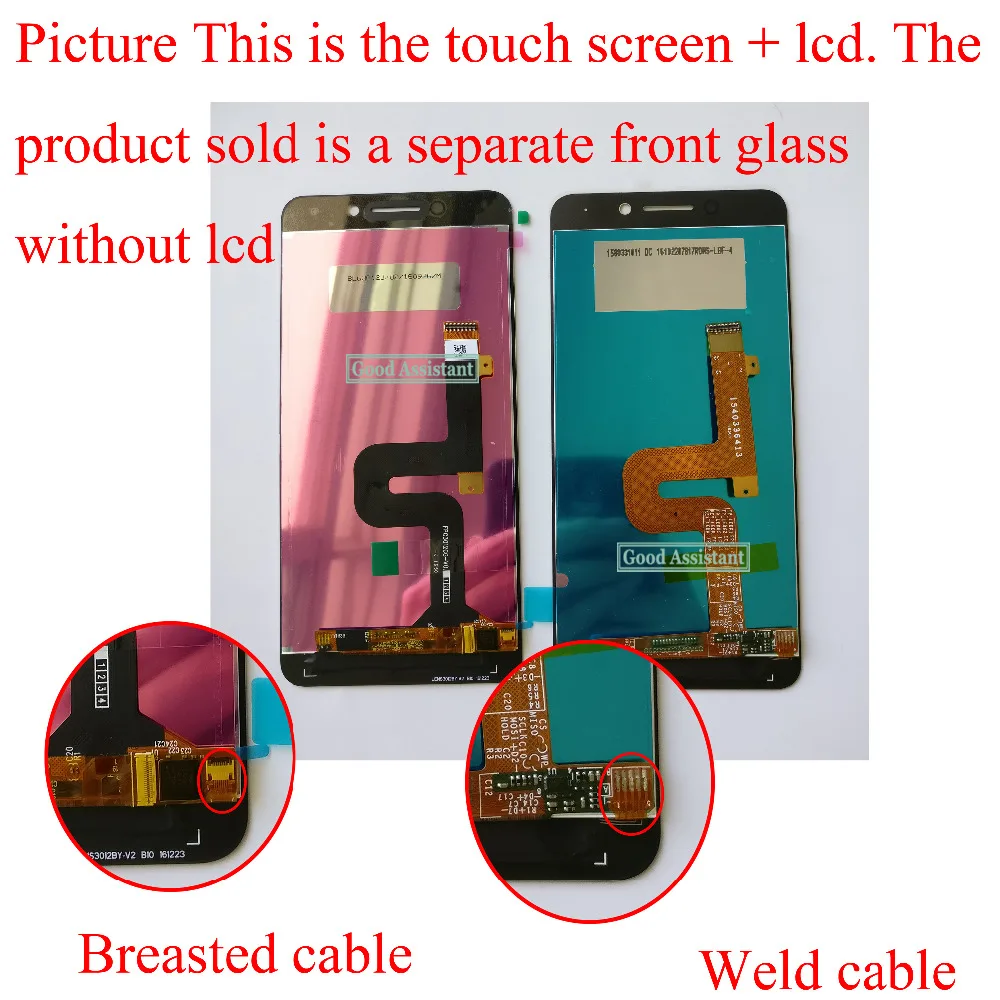 Для LeTV Coolpad Changer S1 C105 C105-6 внешнее Переднее стекло объектива Ремонт сенсорного