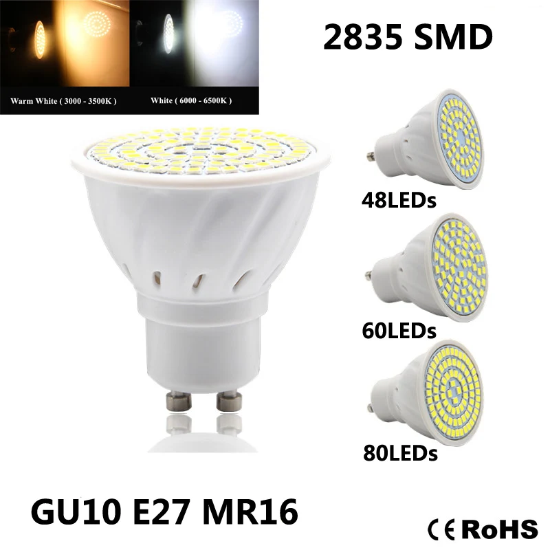 Горячая Светодиодная лампа E27 GU10 MR16 220 В SMD 2835 прожектор Светодиодная лампа точечная свеча 4 шт./лот
Горячая Светодиодная лампа E27 GU10 MR16 220 В SMD 2835 прожектор Светодиодная лампа точечная свеча 4 шт./лот