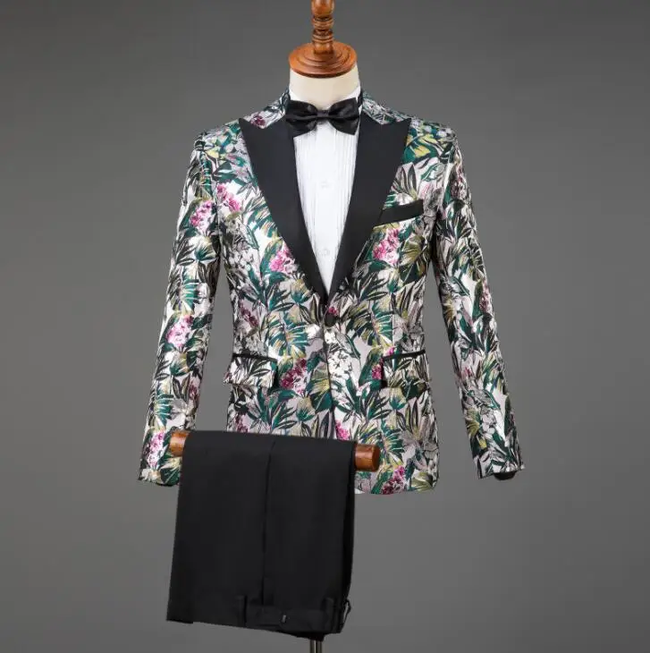 Singer stage men suit set with pants mens wedding suits new arrival slim printing formal dress men's groom suit fashion chorus
Singer stage men suit set with pants mens wedding suits new arrival slim printing formal dress men's groom suit fashion chorus