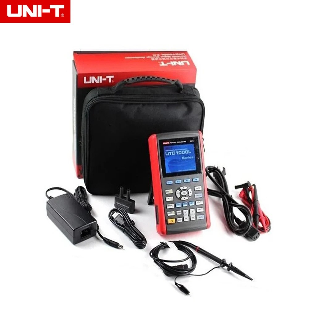 Цифровой портативный осциллограф UNI-T UTD1025CL, 3,5 дюйма, ЖК-дисплей, 25 МГц, 200 Мбит/с
Цифровой портативный осциллограф UNI-T UTD1025CL, 3,5 дюйма, ЖК-дисплей, 25 МГц, 200 Мбит/с
