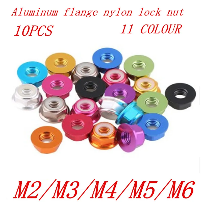 10PC/Set M2 M3 M4 M5 m6 11 colour Flange Nylon Rivet Nut Rivnut Nuts Aluminum Alloy Hex nylon lock Nuts
10PC/Set M2 M3 M4 M5 m6 11 colour Flange Nylon Rivet Nut Rivnut Nuts Aluminum Alloy Hex nylon lock Nuts
