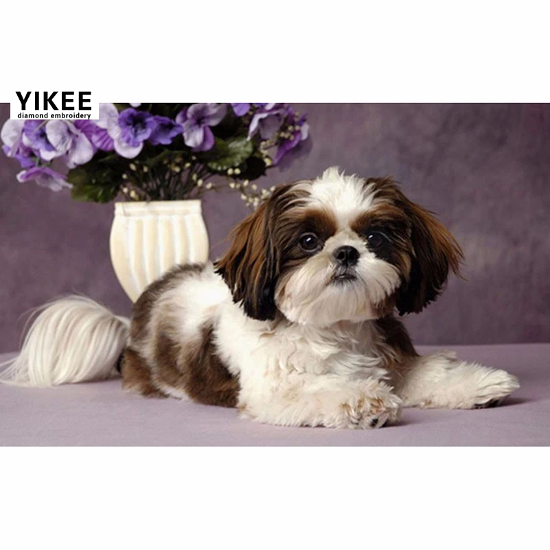 YIKEE diamond painting dogs round rhinestones Diamond Embroidery Sale Diamond Art Mosaic Crystal Handicraft Wall c202
YIKEE diamond painting dogs round rhinestones Diamond Embroidery Sale Diamond Art Mosaic Crystal Handicraft Wall c202
