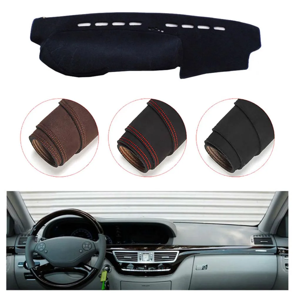 Console Dashboard Suede Mat Protector Sunshield Cover Fit For Mercedes Benz S class 2005-2013
Console Dashboard Suede Mat Protector Sunshield Cover Fit For Mercedes Benz S class 2005-2013
