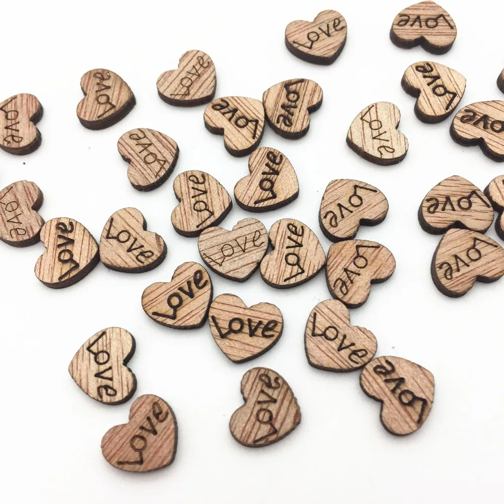 100pcs 10mm Love Heart Wood Embellishments Wedding Crafts Toppers Chips Cardmaking Scrapbooking
100pcs 10mm Love Heart Wood Embellishments Wedding Crafts Toppers Chips Cardmaking Scrapbooking