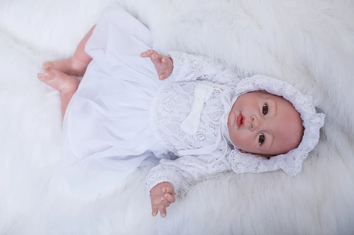 Новое поступление Sudoll около 20 "Reborn Мягкая силиконовая виниловая кукла ручной работы Реалистичная кукла для новорожденных милая кукла BB
Новое поступление Sudoll около 20 "Reborn Мягкая силиконовая виниловая кукла ручной работы Реалистичная кукла для новорожденных милая кукла BB