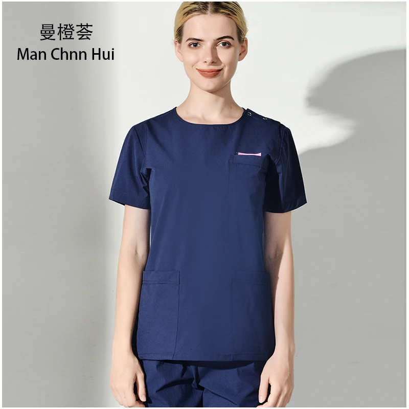 unisex Laboratory clothes Sets Pet Nursing Short-sleeved Uniform Suits Beauty Salon scrubs Workwear Overalls Clothes Set Suit
unisex Laboratory clothes Sets Pet Nursing Short-sleeved Uniform Suits Beauty Salon scrubs Workwear Overalls Clothes Set Suit