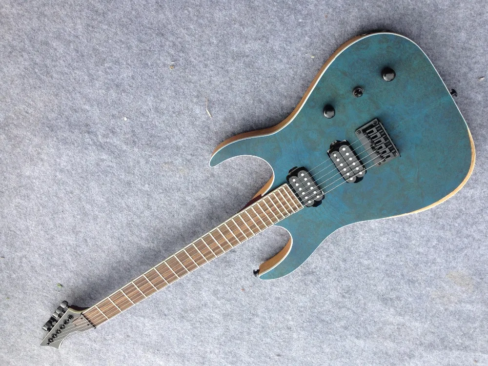 Hot Sell Customized High Quality 7 Strings Electric Guitar JS-54 Handmade Matt Blue Color ASH Body Burl Top Real Photos
Hot Sell Customized High Quality 7 Strings Electric Guitar JS-54 Handmade Matt Blue Color ASH Body Burl Top Real Photos