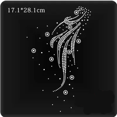2pcs/lot Flowers design stone hot fix rhinestone motif iron on crystal transfers design for shirt dress bag
2pcs/lot Flowers design stone hot fix rhinestone motif iron on crystal transfers design for shirt dress bag