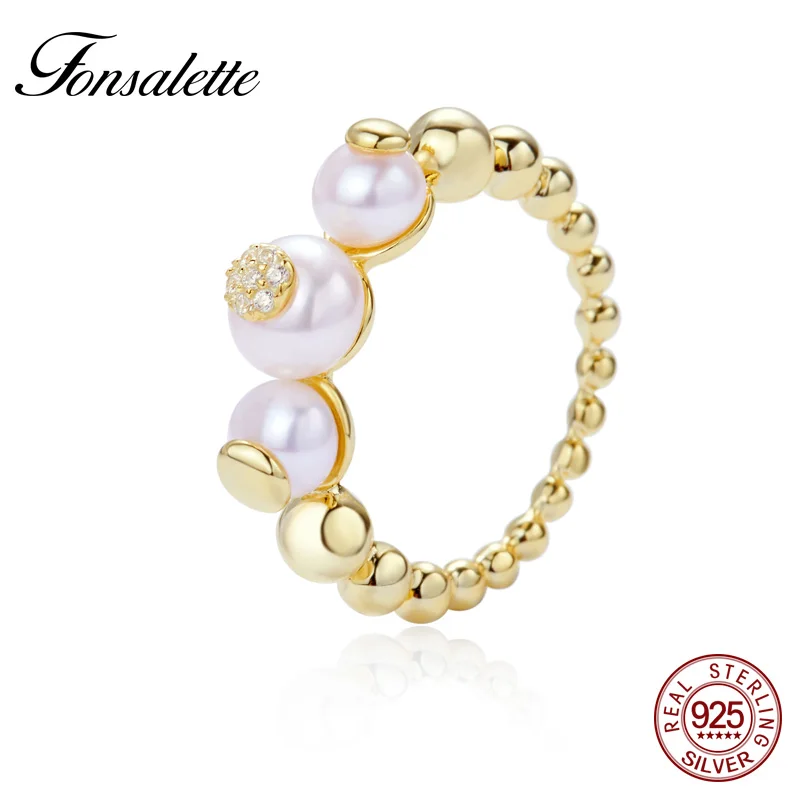 Fashion 925 Sterling Silver Natural Freshwater Cultured Pearl Beads Rings Woman Engagement Wedding Fine Jewelry Gift ZK30
Fashion 925 Sterling Silver Natural Freshwater Cultured Pearl Beads Rings Woman Engagement Wedding Fine Jewelry Gift ZK30
