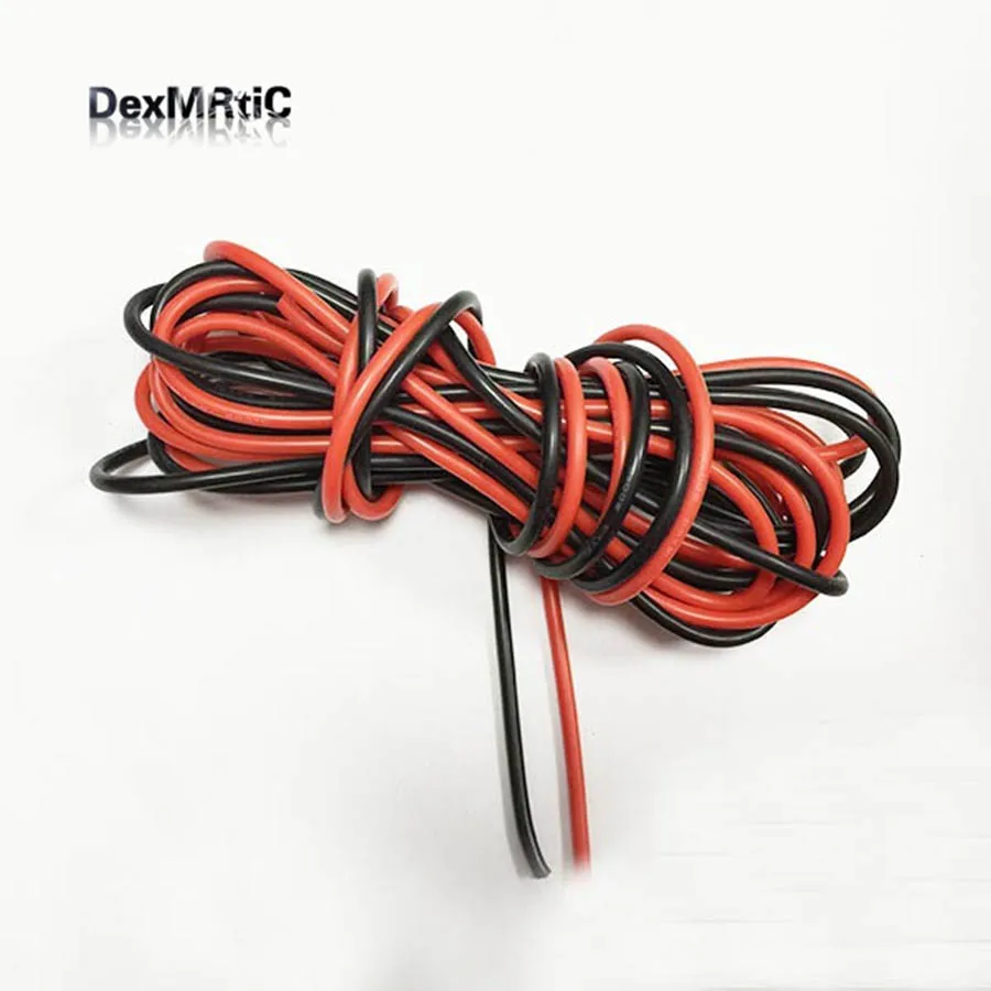 Силиконовый провод 12AWG 1 м, черный и красный гибкий многожильный медный провод для RC, оптовая цена
Силиконовый провод 12AWG 1 м, черный и красный гибкий многожильный медный провод для RC, оптовая цена