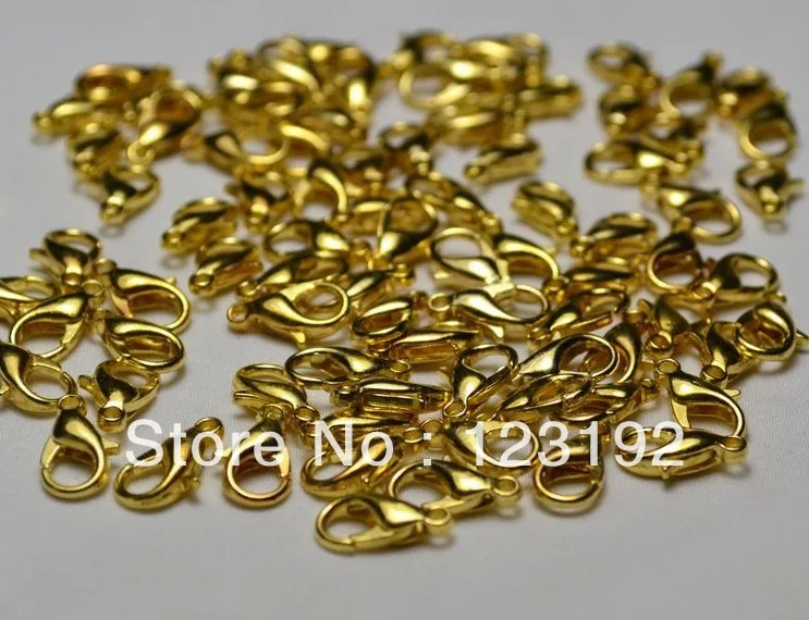 300pcs/lot Gold Plated Zinc Alloy Jewelry Findings Lobster Clasps Hooks 10*5mm Jewelry Making Clasps Free Shipping
300pcs/lot Gold Plated Zinc Alloy Jewelry Findings Lobster Clasps Hooks 10*5mm Jewelry Making Clasps Free Shipping