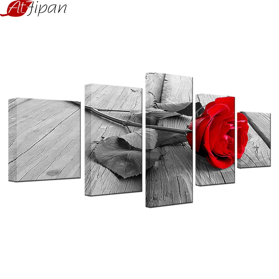 Beautiful Red Rose Posters Canvas Painting Wall Art HD Print Home Decor Framed 5 Pieces For Living Room Flowers Pictures
Beautiful Red Rose Posters Canvas Painting Wall Art HD Print Home Decor Framed 5 Pieces For Living Room Flowers Pictures