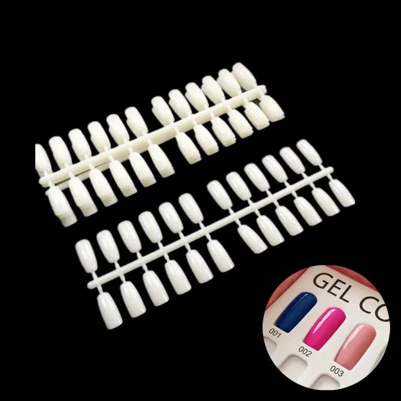 5Pcs(=120 Tips) Nail Tips Display False Tips Flatback For Color Book Card Nail Polish Display Board Nail Salon Beauty Tools ND01
5Pcs(=120 Tips) Nail Tips Display False Tips Flatback For Color Book Card Nail Polish Display Board Nail Salon Beauty Tools ND01