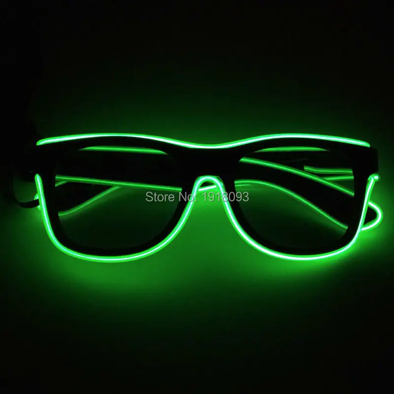 Новый стиль EL солнцезащитные очки с темными линзами активный звук 10 цветов выбор