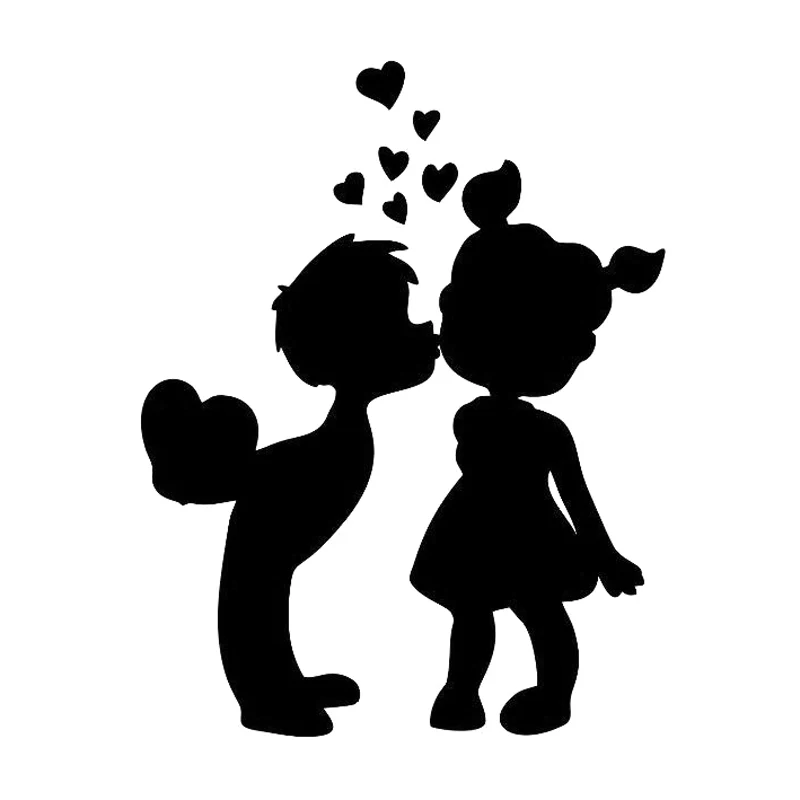 13.9cm*17.9cm Girl Guy Couple Love Heart Fashion Car-Styling Car Sticker Vinyl Black
13.9cm*17.9cm Girl Guy Couple Love Heart Fashion Car-Styling Car Sticker Vinyl Black
