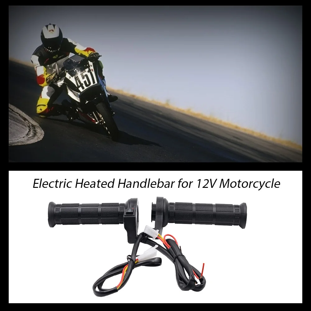 Universal Motorcycle 7/8" 22mm Electric Hand Heated Warm handle Grips ATV Warmers Hot Handlebar Grip Adjustable Temperature
Universal Motorcycle 7/8" 22mm Electric Hand Heated Warm handle Grips ATV Warmers Hot Handlebar Grip Adjustable Temperature