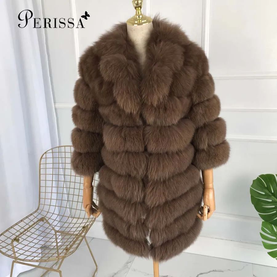 High Quality Luxury Fox Fur Coat With Big Turn Down Collar Female Genuine Jacket Outwear Thick Warm
High Quality Luxury Fox Fur Coat With Big Turn Down Collar Female Genuine Jacket Outwear Thick Warm