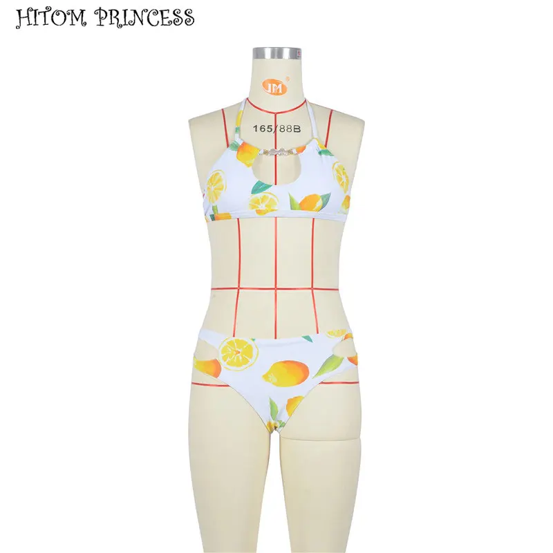 HITOM PRINCESS Sexy Bandage Bikini Set Swimwear Women Swimsuit Push Up Cut Out Print Bikini Bathing Suit Beachwear Biquini
HITOM PRINCESS Sexy Bandage Bikini Set Swimwear Women Swimsuit Push Up Cut Out Print Bikini Bathing Suit Beachwear Biquini