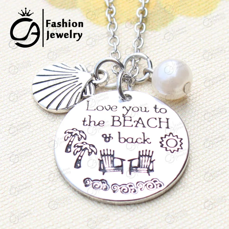 Love you to the beach and back, Пляжное ожерелье для медового месяца, Пляжное ожерелье для девочки, Подарок на годовщину, ювелирное изделие, 10 шт./лот # LN1282
Love you to the beach and back, Пляжное ожерелье для медового месяца, Пляжное ожерелье для девочки, Подарок на годовщину, ювелирное изделие, 10 шт./лот # LN1282