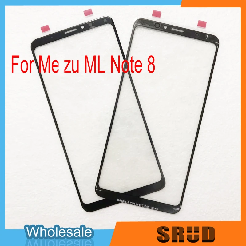 10Pcs Black Color ForMeizu Mei Zu ML Note 8 Note8 LCD TouchScreen Outer Glass Panel Replacement
10Pcs Black Color ForMeizu Mei Zu ML Note 8 Note8 LCD TouchScreen Outer Glass Panel Replacement