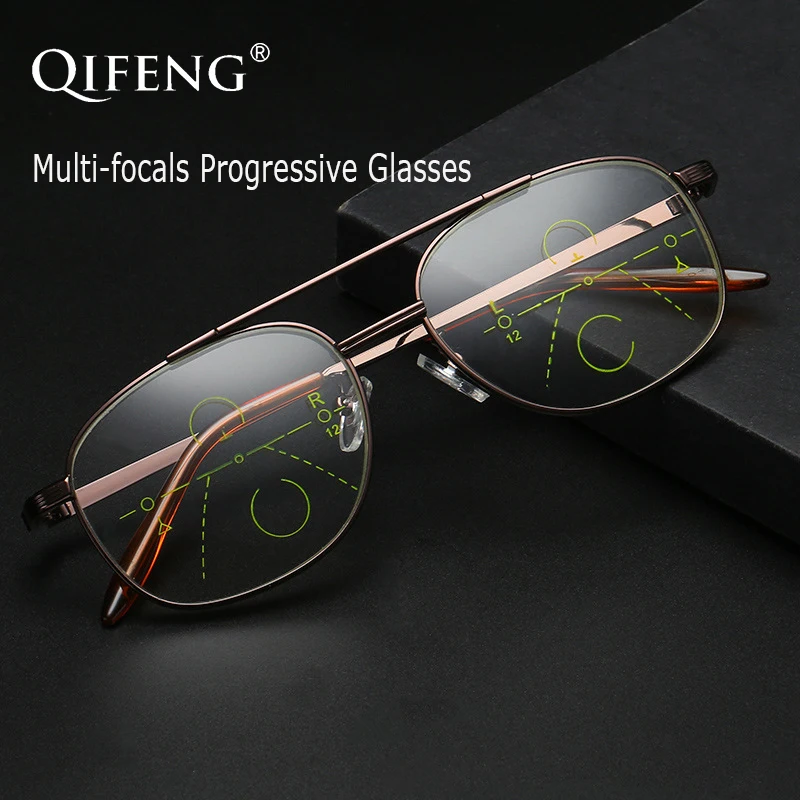 Multi-Focal Progressive Reading Glasses Men Women Presbyopic Male Female Eyeglasses Eyewear +1.0+1.5+2.0+2.5+3.0 QF213
Multi-Focal Progressive Reading Glasses Men Women Presbyopic Male Female Eyeglasses Eyewear +1.0+1.5+2.0+2.5+3.0 QF213
