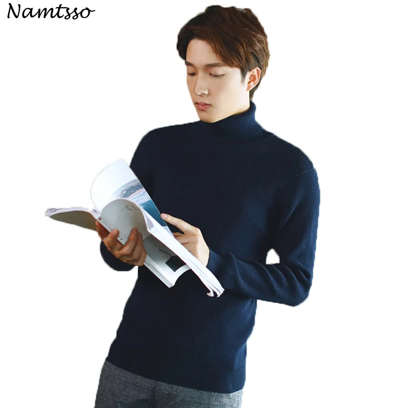 100% cotton sweater men's 2018 winter turtleneck Long sleeve sweater Thicken sweater cotton male slim bottoming shirt 210
100% cotton sweater men's 2018 winter turtleneck Long sleeve sweater Thicken sweater cotton male slim bottoming shirt 210