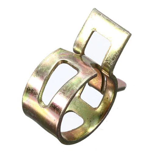 10 PCS COLLIERS SERRAGE arrondi fixation INOX epais et armes durite Tuyau 7mm
