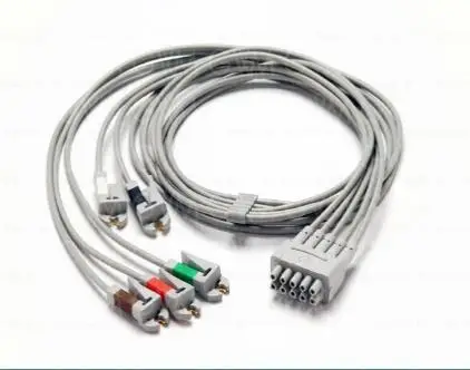Набор свинцовых проводов Marquette ECG, 5 свинцовых штырьков, двойной 5-контактный разъем, LDR AHA 5LD Grip SH, литая игра с ЭКГ
Набор свинцовых проводов Marquette ECG, 5 свинцовых штырьков, двойной 5-контактный разъем, LDR AHA 5LD Grip SH, литая игра с ЭКГ