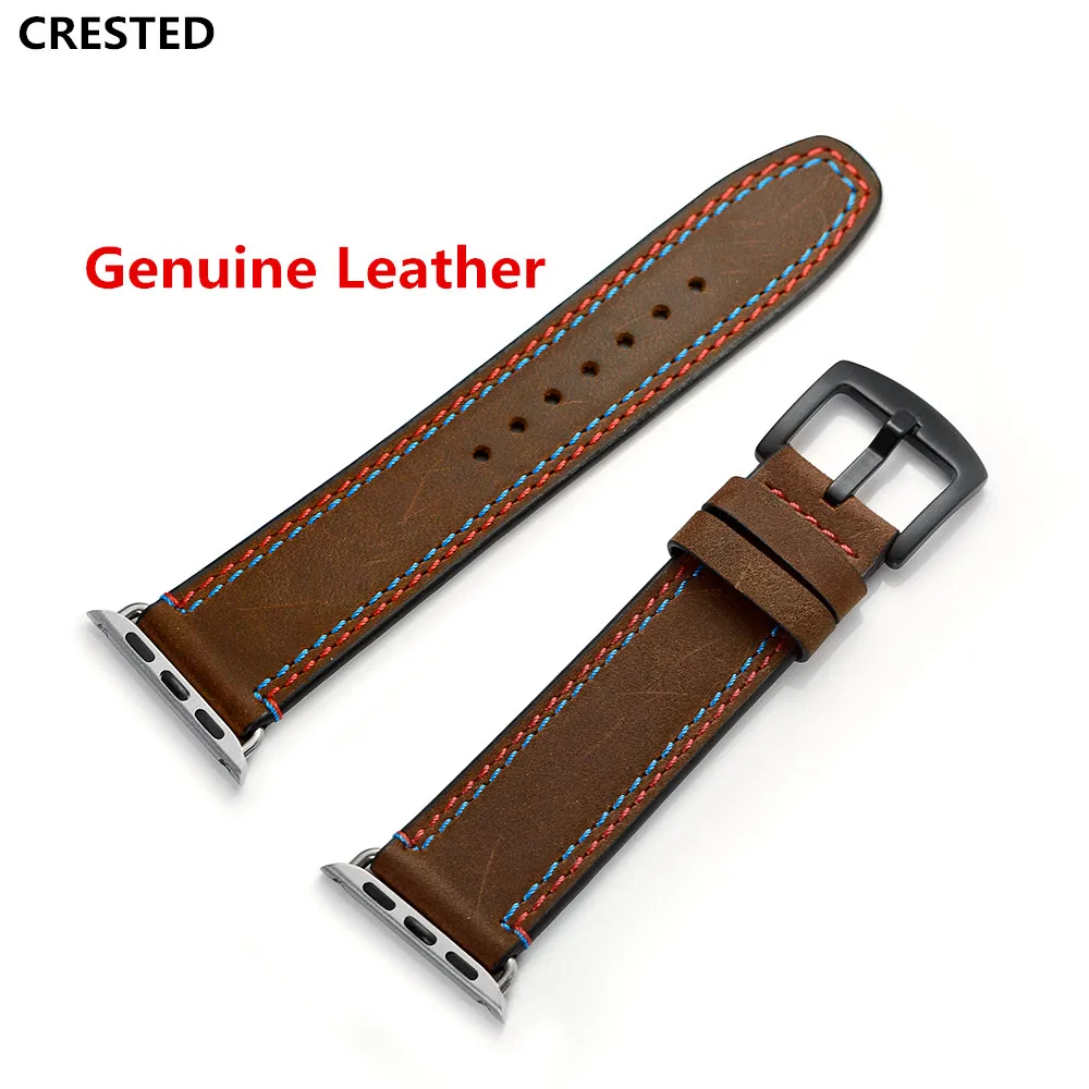 Leather Strap For Apple watch band 44mm 40mm iWatch 42mm 38mm Genuine Leather watchband Bracelet Apple watch serie 3 4 5 6 se
Leather Strap For Apple watch band 44mm 40mm iWatch 42mm 38mm Genuine Leather watchband Bracelet Apple watch serie 3 4 5 6 se