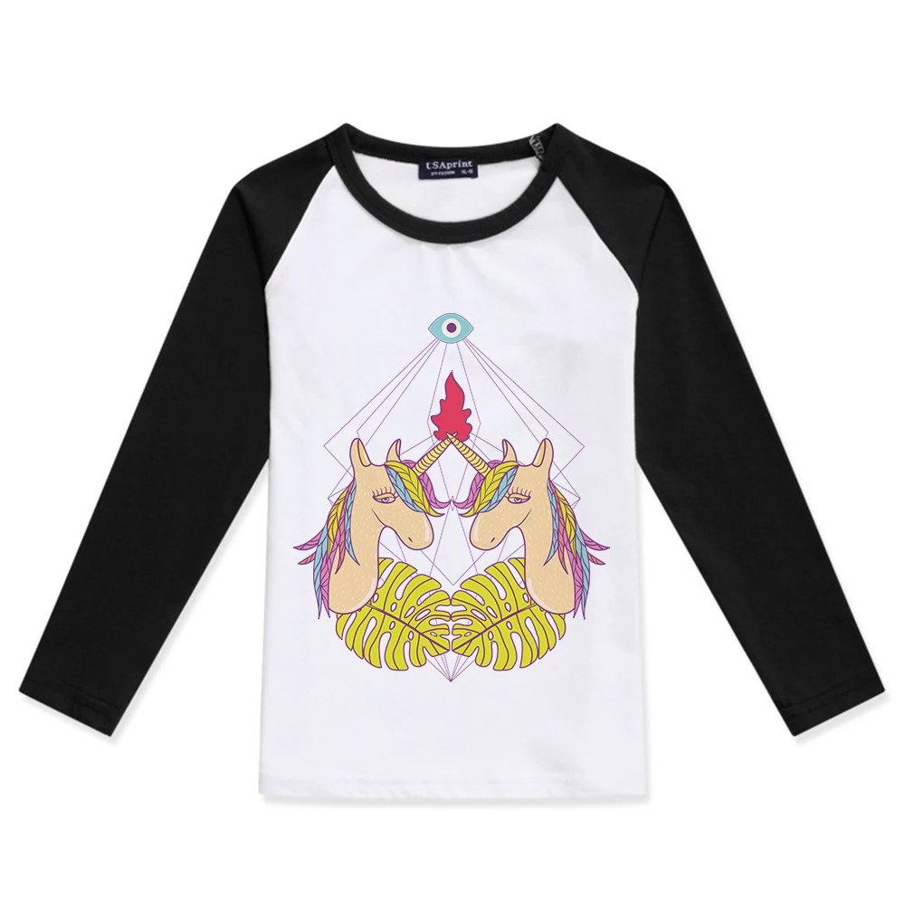 Hot Sale Boy Tshirts For Children Cotton O-Neck Fashion Tees Girl Raglan Long Sleeve Top Boys T-Shirt Unicorn Print Kids Tshirt
Hot Sale Boy Tshirts For Children Cotton O-Neck Fashion Tees Girl Raglan Long Sleeve Top Boys T-Shirt Unicorn Print Kids Tshirt
