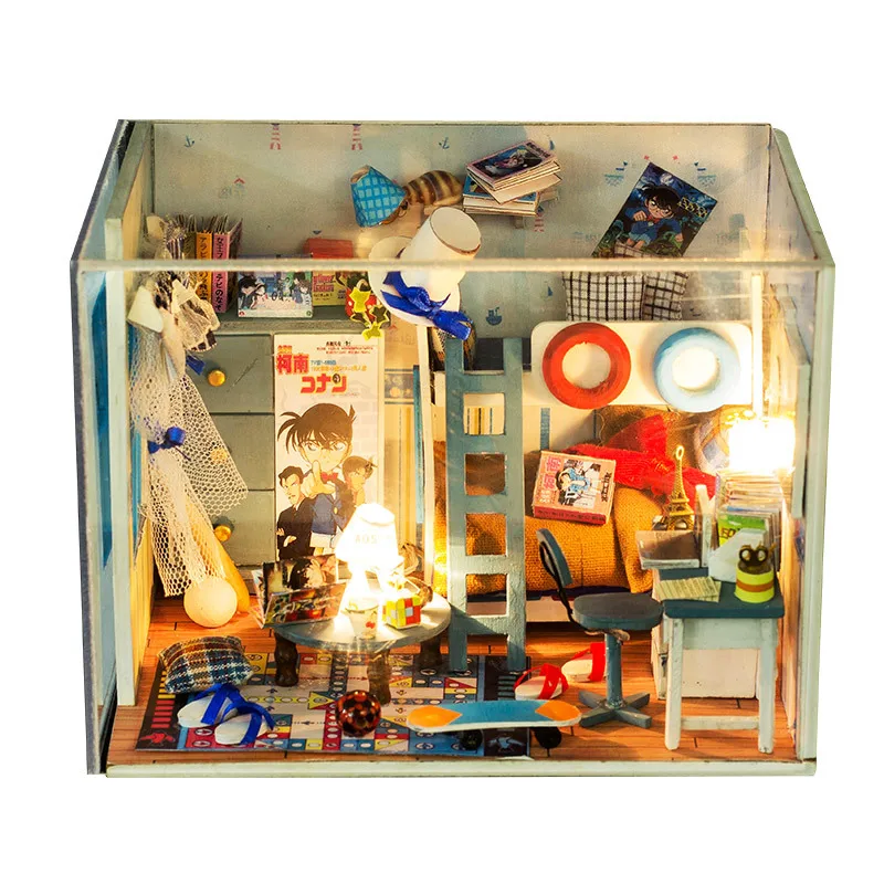 New DIY Cabin Famous Detective Manual Assembly Toy Model Room House Decoration Educational Creative Birthday Gift for Kids
New DIY Cabin Famous Detective Manual Assembly Toy Model Room House Decoration Educational Creative Birthday Gift for Kids