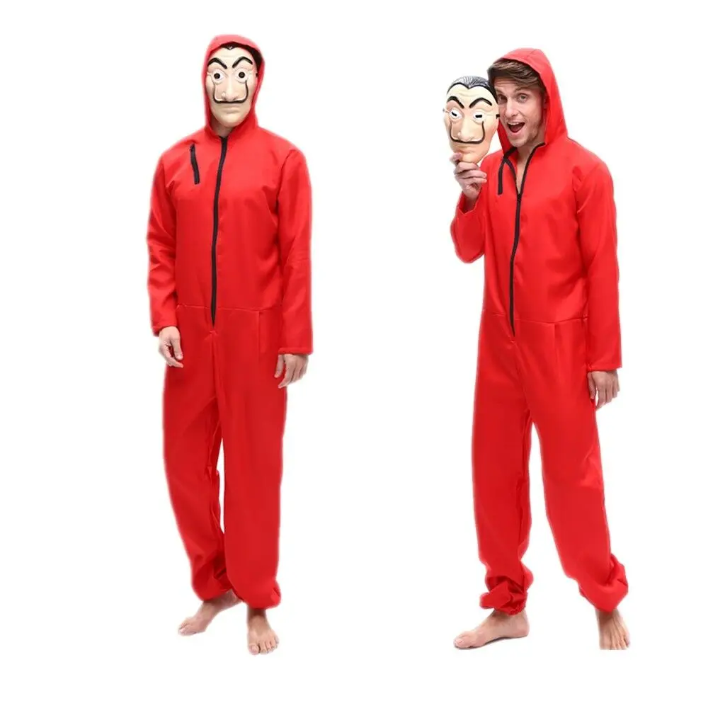 Костюм бумажного дома Сальвадора Дали для косплея La Casa De Papel, красный карнавальный комбинезон с капюшоном для детей и взрослых
Костюм бумажного дома Сальвадора Дали для косплея La Casa De Papel, красный карнавальный комбинезон с капюшоном для детей и взрослых