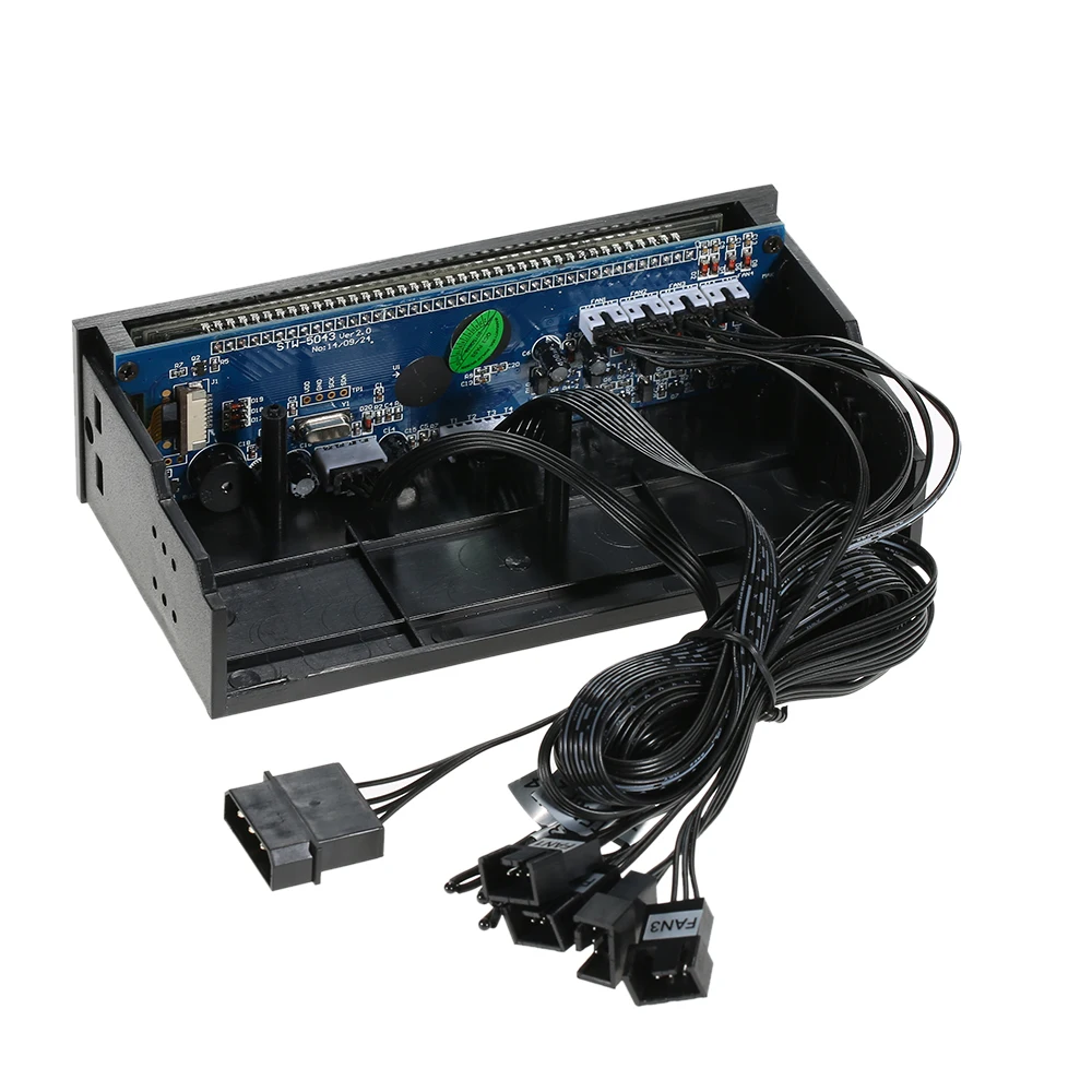 STW-5043 5.25" LCD Fan Speed Controller Standard Drive Fan Cooling Governor with Adjustable Brightness and Touchable Screen
STW-5043 5.25" LCD Fan Speed Controller Standard Drive Fan Cooling Governor with Adjustable Brightness and Touchable Screen