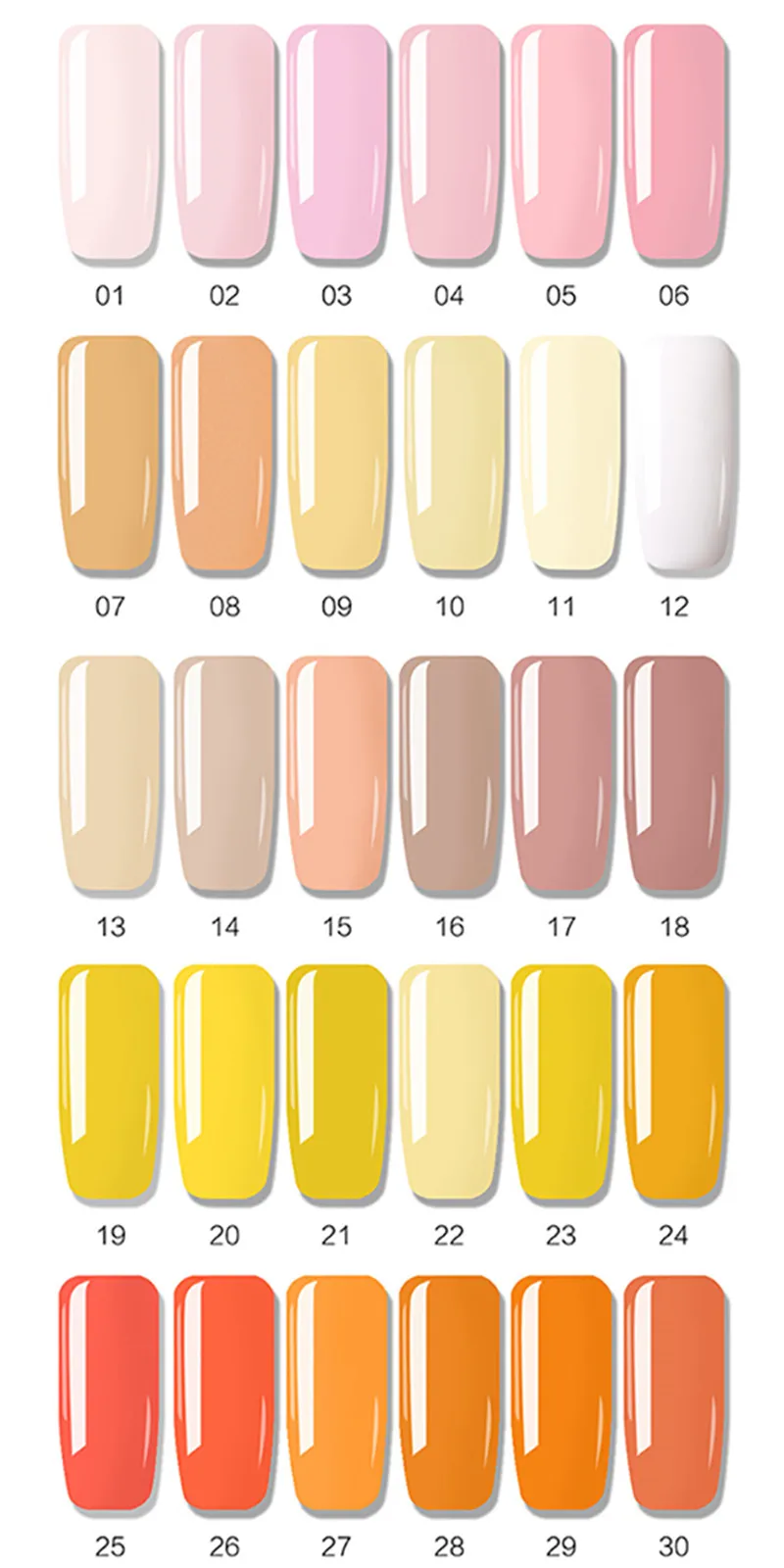 6 Color 10ml Soak Off UV Gel Nail Polish Varnish Gel Nail Semi Permanant Lacquer Manicure Set Nail Art Design 6pcs/set IBCCCNDC
6 Color 10ml Soak Off UV Gel Nail Polish Varnish Gel Nail Semi Permanant Lacquer Manicure Set Nail Art Design 6pcs/set IBCCCNDC