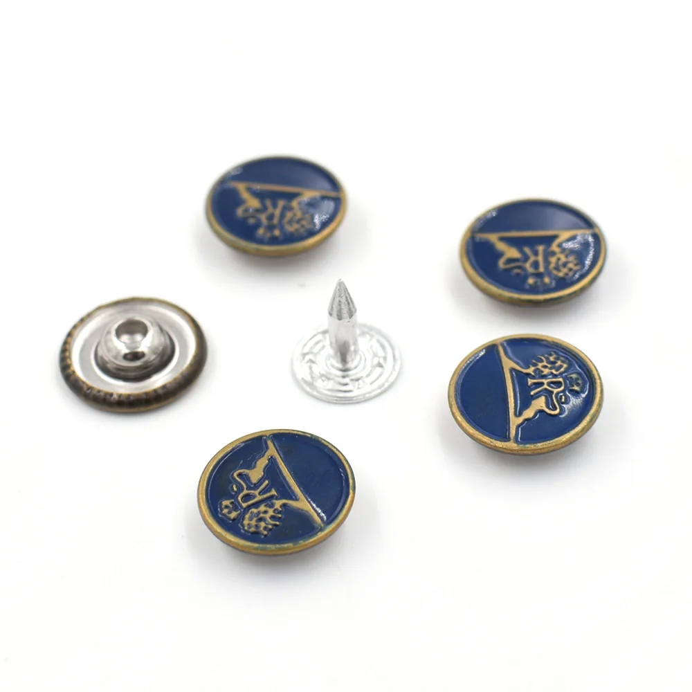 50 SETS 12 mm Metal Brass Rivets Shoes Decorative Nails Clothes Press Button Clothing & Accessories Nail Jeans Accessories
50 SETS 12 mm Metal Brass Rivets Shoes Decorative Nails Clothes Press Button Clothing & Accessories Nail Jeans Accessories