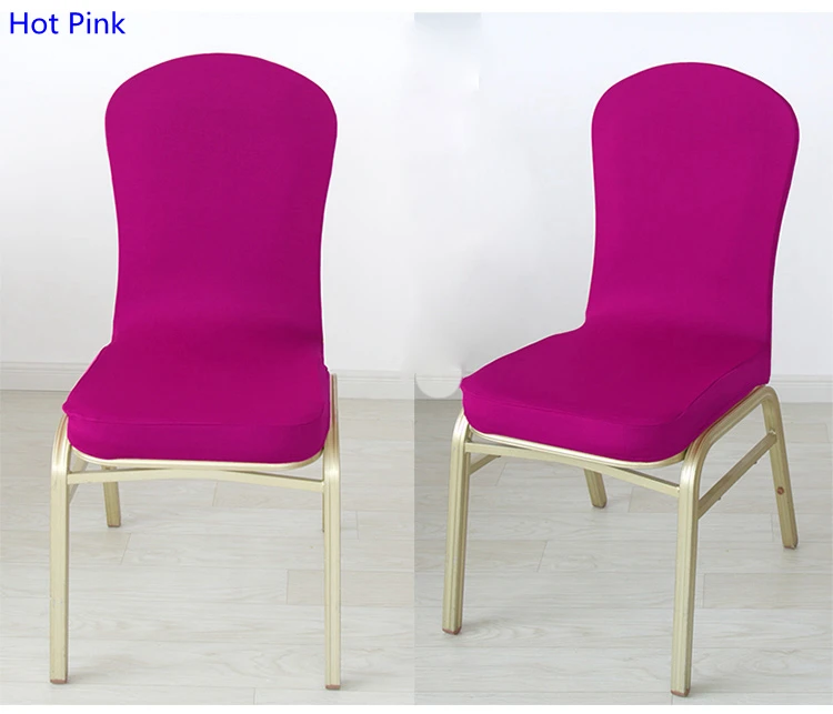 Hot Pink Colour Spandex Half Chair Covers For Wedding Chair Decoration Lycra Stretch Party Chair Cover For Sale Events Show
Hot Pink Colour Spandex Half Chair Covers For Wedding Chair Decoration Lycra Stretch Party Chair Cover For Sale Events Show