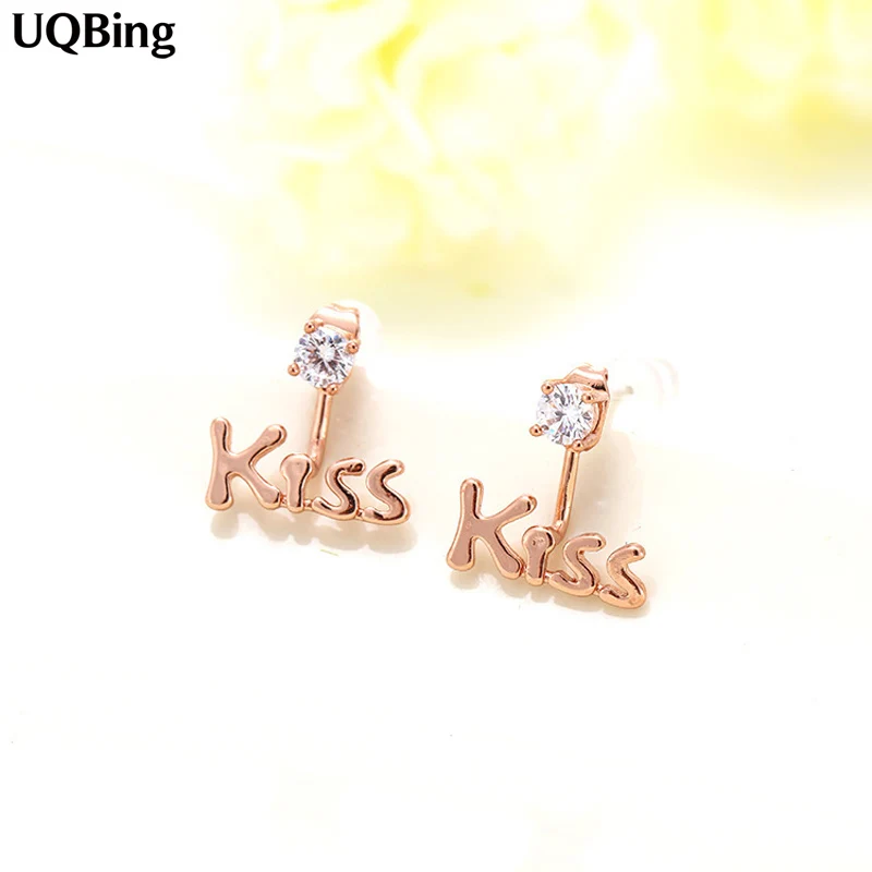 Free Shipping Korean Fashion Letter Kiss Stud Earrings Crystal Earrings 925 Sterling Silver Stud Earrings For Women Jewelry
Free Shipping Korean Fashion Letter Kiss Stud Earrings Crystal Earrings 925 Sterling Silver Stud Earrings For Women Jewelry