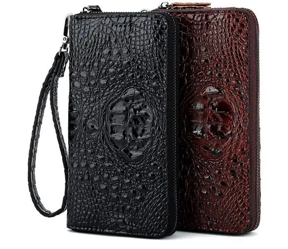 Genuine Leather Men Long Crocodile Wallet Purse Luxury Compartment Zipper Coin Card Holder Clutch Portfolio Women Dollar Price
Genuine Leather Men Long Crocodile Wallet Purse Luxury Compartment Zipper Coin Card Holder Clutch Portfolio Women Dollar Price