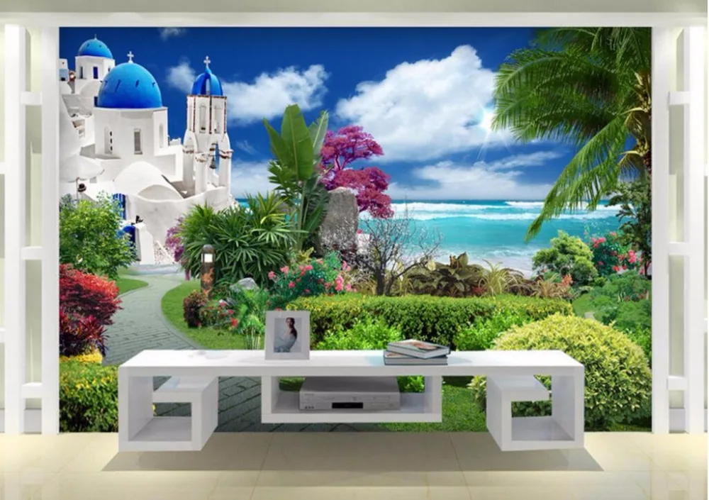 Custom mural 3d photo wallpaper Aegean sea garden home decor painting 3d wall murals wallpaper for living room walls 3 d
Custom mural 3d photo wallpaper Aegean sea garden home decor painting 3d wall murals wallpaper for living room walls 3 d