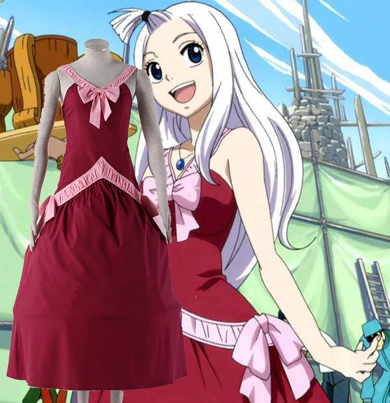 Anime Fairy Tail Mirajane Strauss Cosplay Costume Halloween Costumes Women Girls Red Dress Cosplay Clothes
Anime Fairy Tail Mirajane Strauss Cosplay Costume Halloween Costumes Women Girls Red Dress Cosplay Clothes