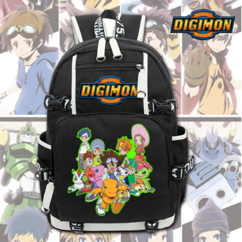 New Digimon Adventure Anime Backpack School Bags Knapsack Packsack Travel Laptop Shoulder Bag Otaku
New Digimon Adventure Anime Backpack School Bags Knapsack Packsack Travel Laptop Shoulder Bag Otaku