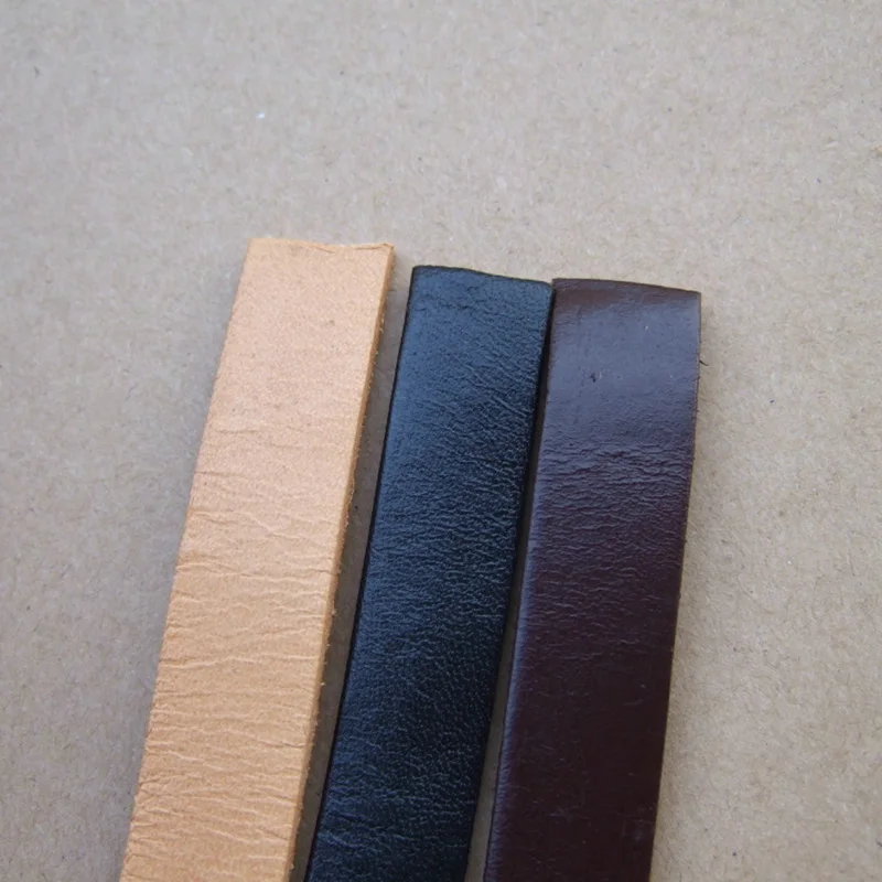 5 Meters High Quality Natural / Black / Brown 13mm Flat Real Genuine Leather Cord Strip
5 Meters High Quality Natural / Black / Brown 13mm Flat Real Genuine Leather Cord Strip