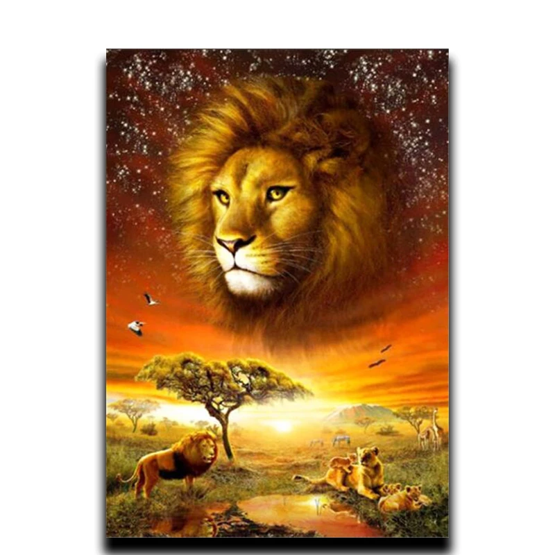 Painting diamond diy Square or Round Mosaic diamond embroidered full cross stitch living room decoration lion Male and female
Painting diamond diy Square or Round Mosaic diamond embroidered full cross stitch living room decoration lion Male and female