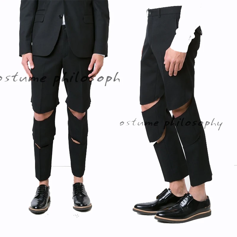 Self-made 2018 new men's casual pants slim and worn trousers with long personality. S-6XL!!
Self-made 2018 new men's casual pants slim and worn trousers with long personality. S-6XL!!